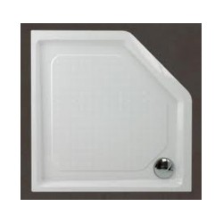 Paliktnis 90*90 balts IFO+sifons [EN]