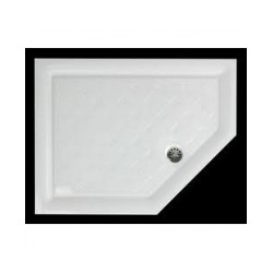 Paliktnis IFOPPV42X 70x90cm ar paneli, balts+sifons [EN]