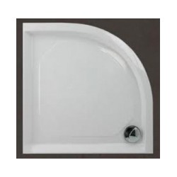 Paliktnis ART RO80 balts 80x80cm ar paneli BEZ sifona [EN]