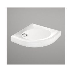 Paliktnis PAA akmens masas ART RO90 balts ar paneli [EN]