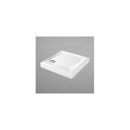 Akmens masas dušas paliktnis ART KV100 BEZ sifona ar kājām un paneli [EN]