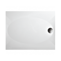 Paliktnis ART 80*120 balts ar paneli BEZ sifona [EN]