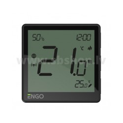 Termostats ENGO EONE-230V ZigBee smart, melns