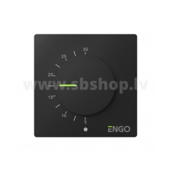 Termostats ENGO ESIMPLE 230V ZigBee smart, melns