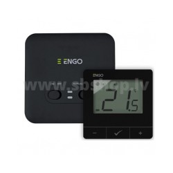 Termostats ENGO E20i-B bezvadu, melns