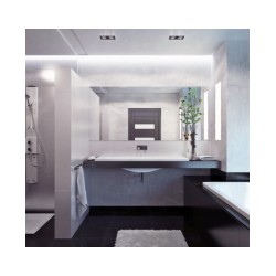 Vanna CLASSICA 170x75cm ar U/L veida paneli un sifonu [EN]