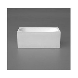 Vanna VIANA 1600*710 balta ar priekšējo paneli [EN]