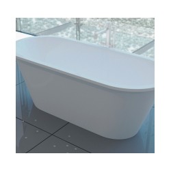 Vanna ACCENT 167x71cm balta ar sifonu [EN]