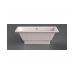 VISPOOL taisnstūra vannas NORDICA 170*75 (balta ar sifons) [EN]