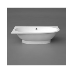 VISPOOL taisnstūra vannas GEMMA 3L 1950*1010 (balta, labā puse) [EN]