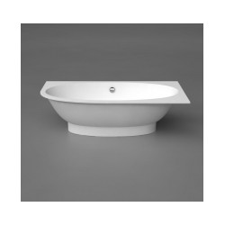 VISPOOL taisnstūra vannas GEMMA 3K 1950*1010 (balta, kreisā puse) [EN]