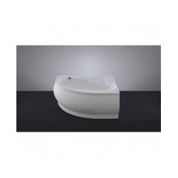 VISPOOL Vanna LAGO 153x103cm balta ar sifonu [EN]