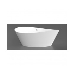 VISPOOL brīvstāvošās vannas ISIDE 1860x780x710mm balta ar pārplūdi un sifonu [EN]