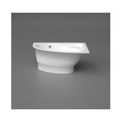 Vanna TREVI 1400x950mm, labā, balta ar sifonu [EN]