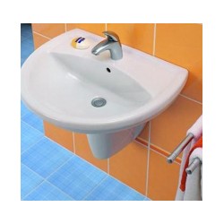 Izlietne AMICA 55x45 balta stiprināma pie sienas