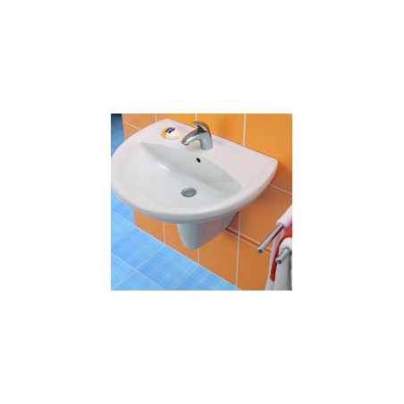 Izlietne AMICA 55x45 balta stiprināma pie sienas