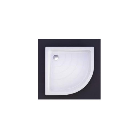 Akmens masas paliktnis R-80*80 pusaplis ar paneli BEZ sifona [EN]