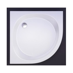 Akmens masas paliktnis RS-90*90 pusaplis ar paneli BEZ sifona