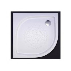 Paliktnis RR-90*90 (500) ar paneli BEZ sifona Vispool, balts