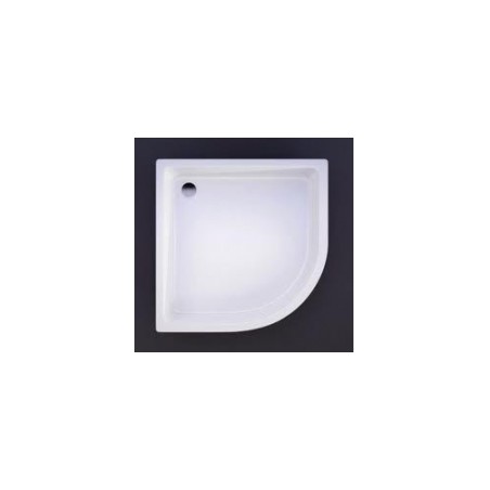 Akmens masas paliktnis R-100*100 pusap.balts ar paneli, BEZ sifona