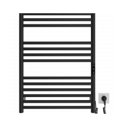 MARIO Dvieļu žāvētājs GREENWICH elektrisks 1170x530mm melns matēts