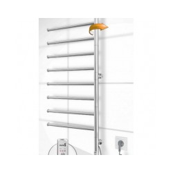 Dvieļu žāvētājs MARIO VEER-I 600x445/55 Elektriskais melns matēts