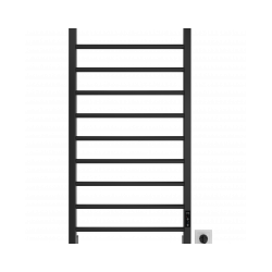 MARIO Dvieļu žāvētājs LEED elektrisks 1170x530mm melns matēts