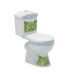 WC Pods JIMMY bērnu sienas izv.ar skal.kasti un vāku un dekoru [EN]