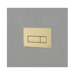 WC VITRA LOOP Square taustiņš, Brushed Gold