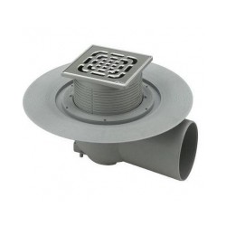 Kanalizācijas trapi d100, ar flanci 1.7l/s
