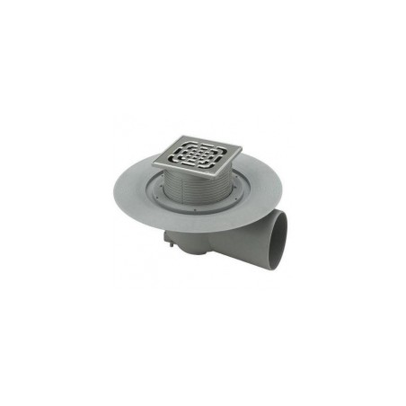 Kanalizācijas trapi d100, ar flanci 1.7l/s