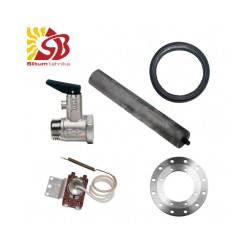 Dražice boileru karstā ūdens caurulīte PEX 1230mm