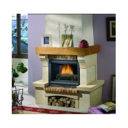 FOYER C 70 EL kurtuve ar šīberi 9.5kW