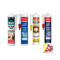 Karstumizturīgie hermētiķi FIRE PLACE SEALANT(310ml) [EN]