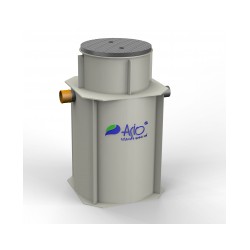 Notekūdeņu bioloģiskās attīrīšanas iekārtas AS-VARIOcomp K20, 18-25 cilvēki, 3m 3/dienā