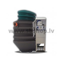 Bioloģiska attīrīšanas iekārta Delfin 6RLMPremium MBBR