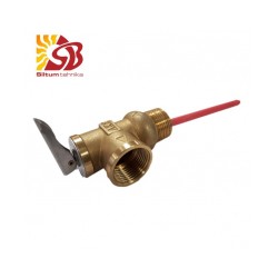 Drošības pārkaršanas vārsts solārais SP.1016 6bar 3/4"