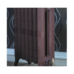 Čuguna radiators BEIGELAI BGL-661 (12sekc.) gruntēts melnā krāsā [EN]