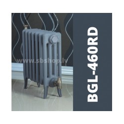 Čuguna radiators BEIGELAI BGL-460-RD (12 sekc.) BEZ KĀJĀM [EN]