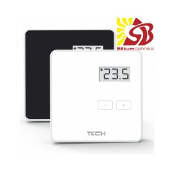 TECH Istabas termostats Melns EU-R-8b bezvadu (priekš L-8)