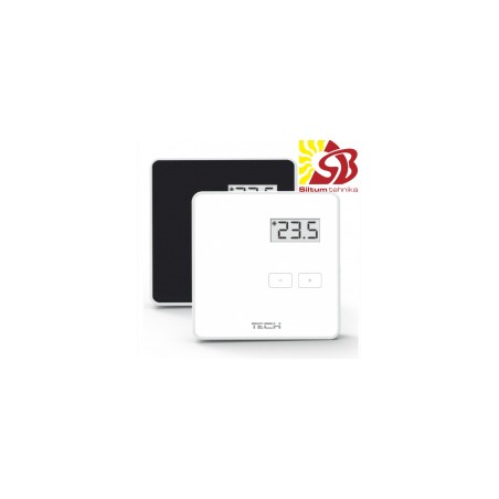 TECH Istabas termostats Melns EU-R-8b bezvadu (priekš L-8)