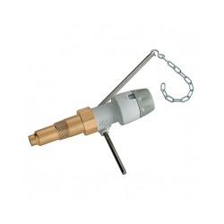 Vilkmes termostats GARAIS ar ķēdi CALEFFI 3/4''