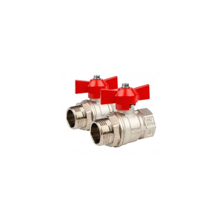 Ventīļu komplekts KERMI kolektoram 1`āra, 3/4 ar iekšējo vītni