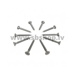 TYCROC Kombi tērauda skrūve M4x55mm (500gab/kaste)