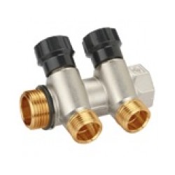 Kolektors ūdensapg.3-ceļu 3/4"x1/2" BUGATTI