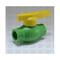 P Lodveida ventīlis zaļš d50 plastmasas