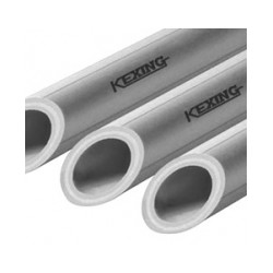 P Caurule pelēka ar šķiedru d25*4.2mm apkurei un k.ūd. [EN]