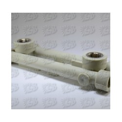 P Sienas līkums dub.d20*1/2 ar maināmu attālumu plastmasas [EN]