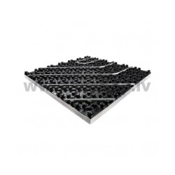 Grīdas plāksne melna 1,43mx11mmx0,77m (1,1m2) KERMI C11 11 mm(9gab kastē)