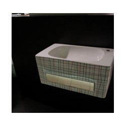 Izlietne TOWER balts100/krāsains425 [EN]